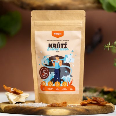 Mlsej.to Krůtí sušené maso solené 1000 g – Zboží Mobilmania