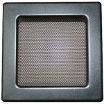 HACO Krbová mřížka s rámečkem a síťkou LKM 170 x 170 mm grafitový lak 0720 – Hledejceny.cz