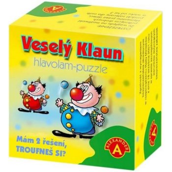 Hlavolam puzzle Veselý klaun