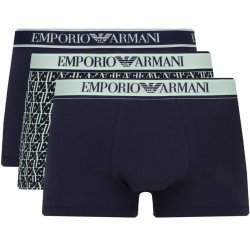 Emporio Armani 3Pack 112130 4R717 tm. modré se zelenou