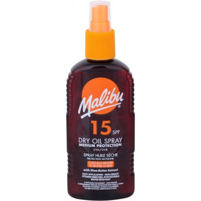 Malibu Dry Oil Spray SPF15 200 ml – Hledejceny.cz