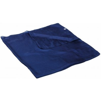 hedvábný šátek jednobarevný tmavě modrý – Zboží Mobilmania