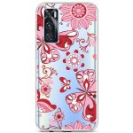 Pouzdro TopQ Vivo Y70 silikon Pink Butterfly – Hledejceny.cz