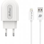 DeTech univerzálny adaptér s lighting káblom 1m - biely 014134 – Zboží Živě