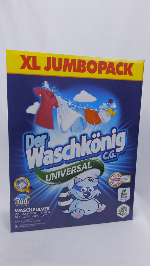 Waschkönig Universal prací prášek 6,5 kg, 100 PD