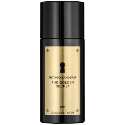 Antonio Banderas The Golden Secret Men deospray 150 ml – Zboží Mobilmania