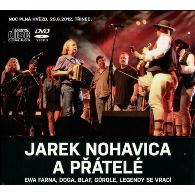 Nohavica Jarek - Jarek Nohavica a přátelé / Live 2012 CD – Hledejceny.cz