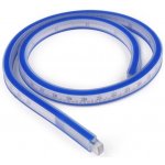 Prima-obchod Ohebné pravítko délka 50 cm, 60 cm, barva 1 (50 cm) modrá – Zboží Dáma