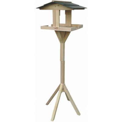 Chomik Krmítko pro ptáky dřevěné na stojánu 116 x 30 x 30 cm 7915 – Zboží Mobilmania