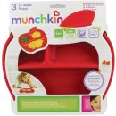 Munchkin Munchkin Set barevných dělených talířů ve tvaru jablka 3 ks