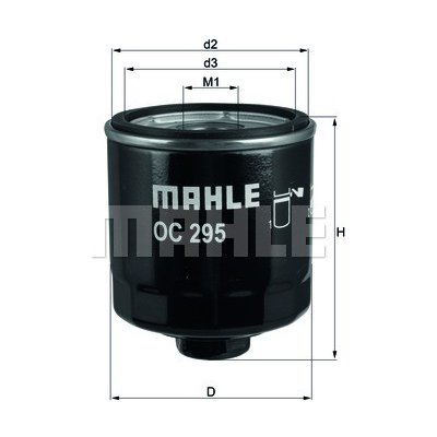 MAHLE ORIGINAL Olejový filtr OC 295