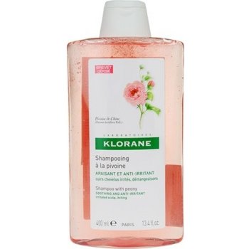 Klorane Pivoine de Chine šampon zklidňující ciltlivou pokožku 400 ml
