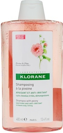 Klorane Pivoine de Chine šampon zklidňující ciltlivou pokožku 400 ml