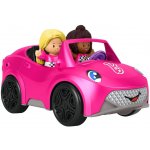 Fisher-Price Little People Barbie kabriolet se zvuky HJN53 – Hledejceny.cz
