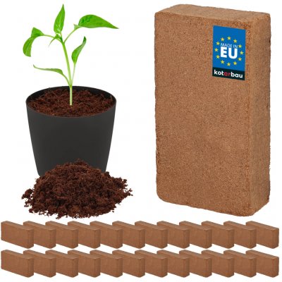 NohelGarden Substrát kokosové vlákno stlačený 640 g – Zboží Dáma