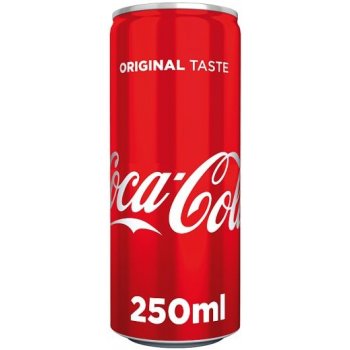 Coca Cola 0,25 l plech
