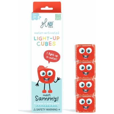 Glo Pals Senzorické svítící kostky do vody Sammy – Zboží Dáma