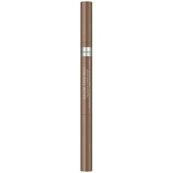 Rimmel London Brow This Way Fill & Sculpt precizní tužka na obočí s kartáčkem 004 Soft Black 0,25 g