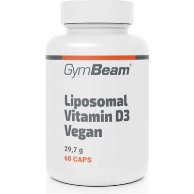 GymBeam Liposomal Vitamin D3 Vegan 60 kapslí – Hledejceny.cz