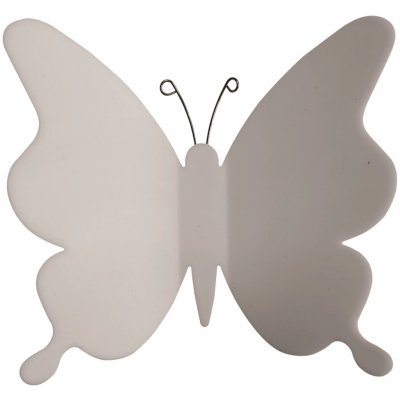 Crearreda Nástěnná 3D dekorace SD White Butterflies 24001 Bílí motýli 4,4 x 6,4 cm – Hledejceny.cz