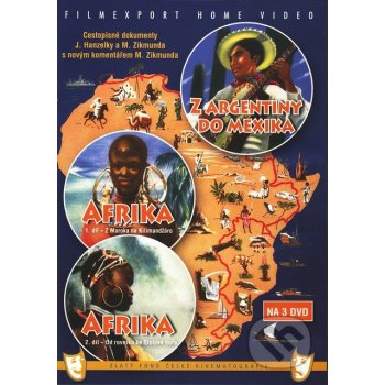 Afrika 1+2, Z Argentiny do Mexika DVD