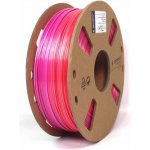 Gembird PLA, 1,75mm, 1kg, silk rainbow, červená/fialová, 3DP-PLA-SK-01-RP – Zboží Živě