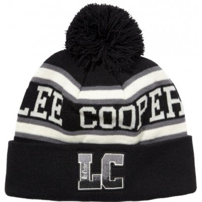 Čepice LEE COOPER BLACK Lee Cooper Hat Text – Hledejceny.cz