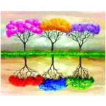 Vikpap 40 x 30 cm Magická krajina v barvách – Zboží Dáma