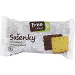 Perník Sušenky polomáčené v tmavé čokoládě bez lepku 80 g – Zboží Dáma