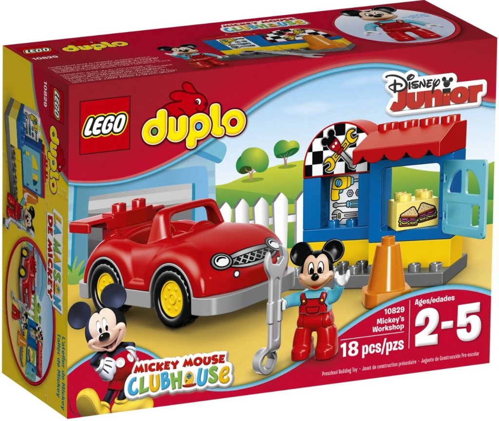 LEGO® DUPLO® 10829 Mickeyho dílna