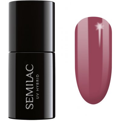 Semilac gel lak 005 Berry Nude 7 ml – Zboží Dáma