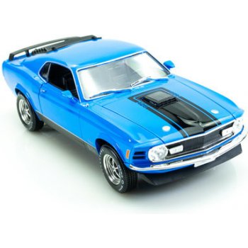 Maisto Ford Mustang Mach 1970 barva modrá 1:18