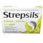 STREPSILS CITRON BEZ CUKRU ORM 0,6MG/1,2MG PAS 24 – Hledejceny.cz