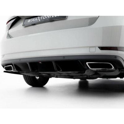 Maxton Škoda Superb III-Difuzor zadního nárazníku SK-SU-3-RS1G – Zboží Mobilmania