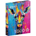 ENJOY Malovaná žirafa 1000 dílků – Sleviste.cz