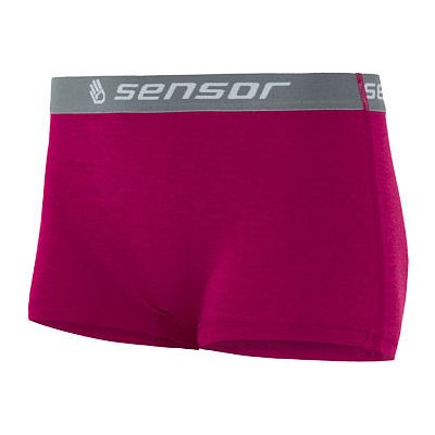 SENSOR MERINO ACTIVE dámské kalhotky s nohavičkou lilla