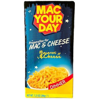 Mac Your Day instantní makaróny se sýrem 206 g – Zbozi.Blesk.cz