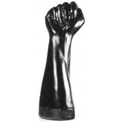 Domestic Partner Fist of Victory, černé vinylové dildo ruka 26 x 5–9,4 cm – Zbozi.Blesk.cz