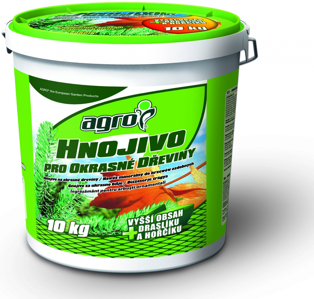 Agro hnojivo pro okrasné dřeviny 10 kg