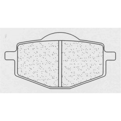 Zadní brzdové destičky CL-Brakes YAMAHA XT 600 E 1990-2003 směs RX3 – Zboží Mobilmania