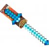Dětský karnevalový kostým Pěnový meč Pegaz Minecraft 45 cm modrý