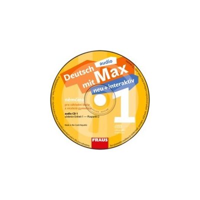 Deutsch mit Max neu + interaktiv 1 Audio CD - Tvrzníková Jana, Poul Oldřich, Zbranková Milena