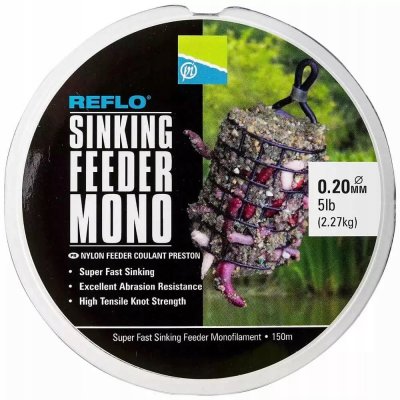 Preston Inovations Monofil Reflo Sinking Feeder Mono 150 m 0,18 mm – Zboží Dáma