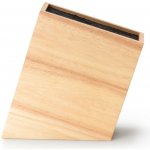 Blok na nože 22 cm, s flexi vložkou, hnědá, gumovník, Continenta – Zboží Dáma
