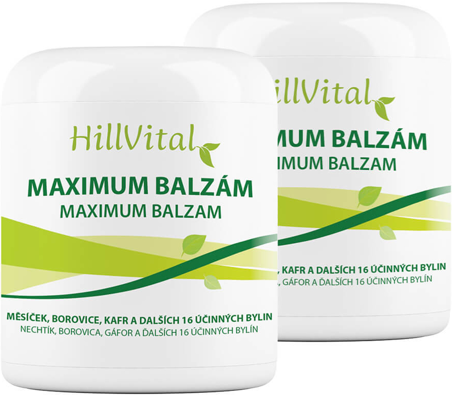 HillVital Maximum balzám na revma a bolest kloubů 250 ml