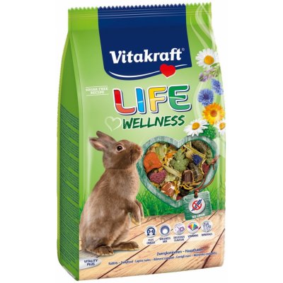 Vitakraft LIFE Wellness zakrslý králík 600 g – Zboží Mobilmania