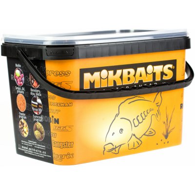 Mikbaits boilies Krvavý Huňáček Frankfurtská Klobása 2,5kg 20mm