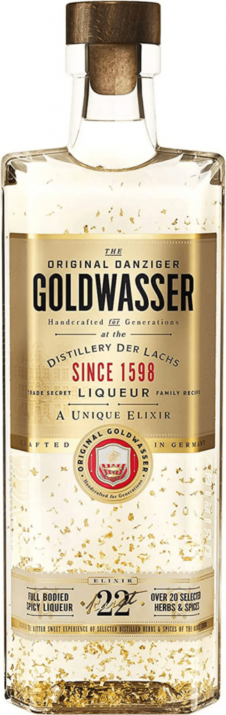 Lachs Goldwasser 40% 0,7 l (holá láhev)