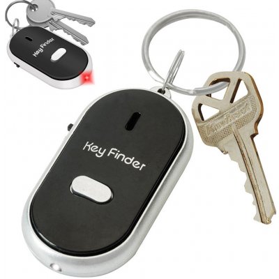 Přívěsek na klíče Hledač klíčů MODERN Key Finder Černá – Sleviste.cz