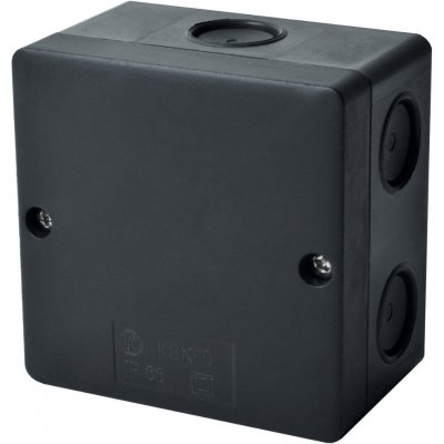 Krabice na povrch KOPOS KSK 80_FA 81x81x34mm krytí IP66 černá – Hledejceny.cz